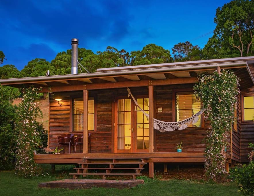 The Owl House is completely separate from the main house, so guests enjoy complete privacy.