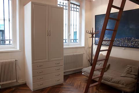 Atelier d'artiste au coeur de Paris