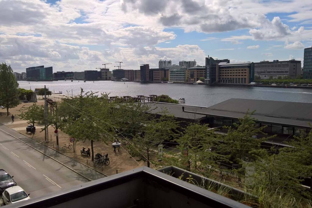 View from balcony, looking left.