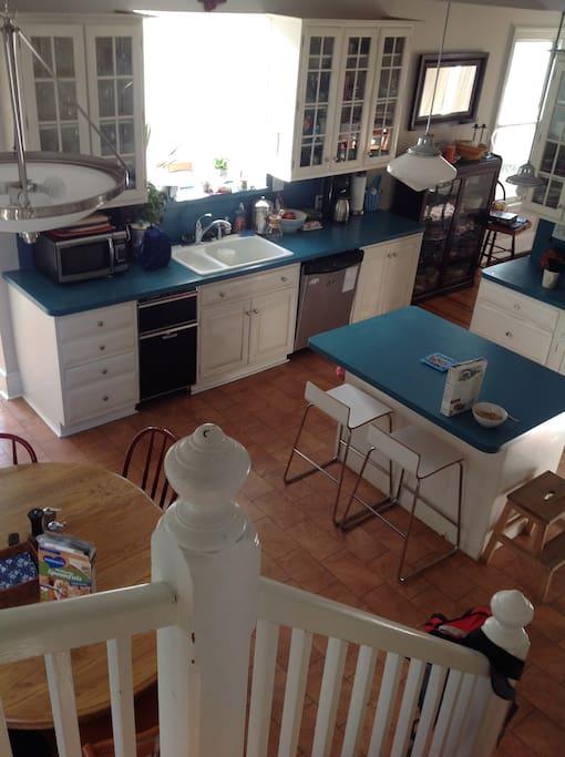 Kitchen from stairs