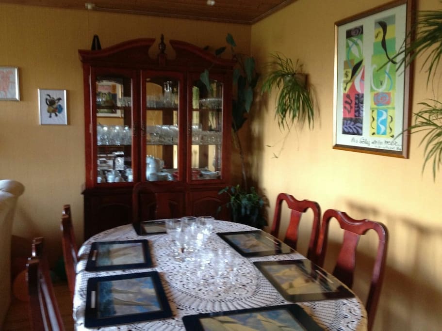 Living-room. Dining area