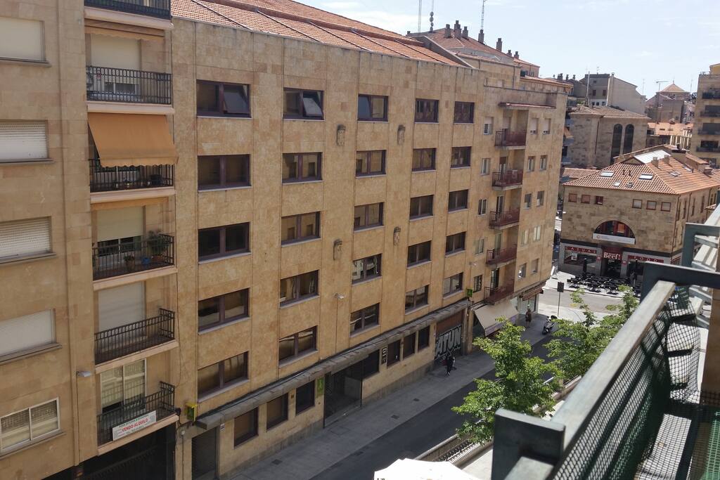 Vista desde el balcón