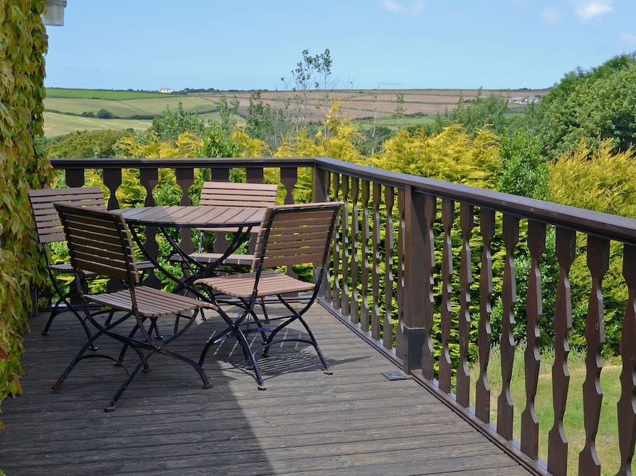Unrestricted views from the balcony
