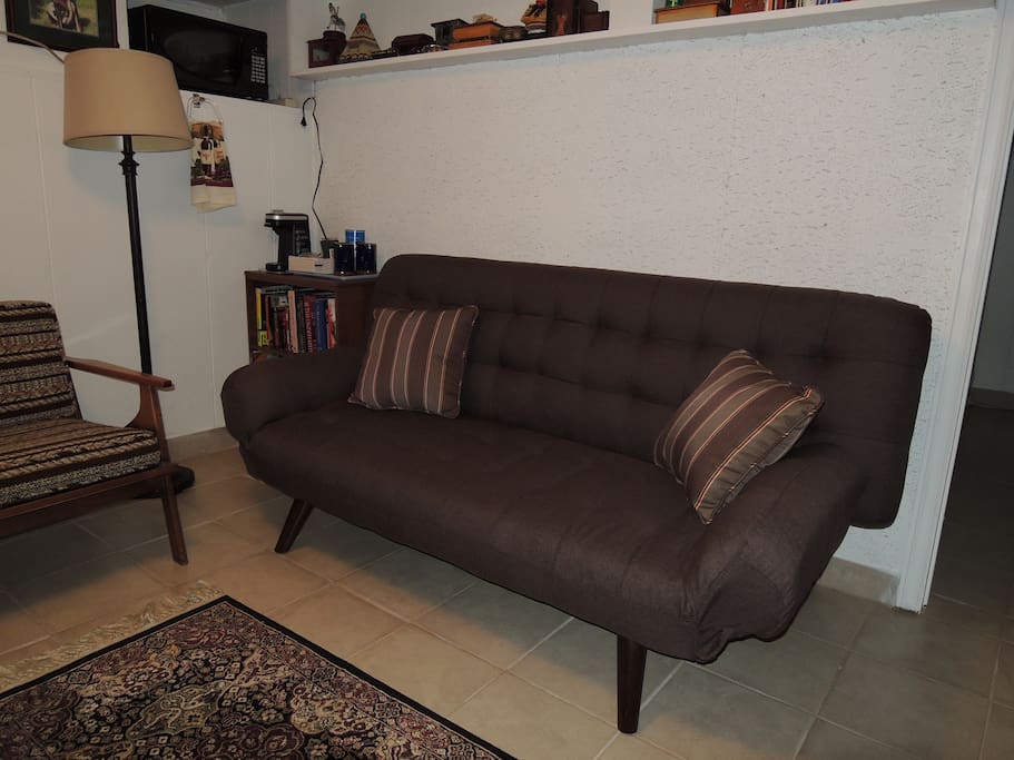 Convert-a-bed
(as sofa)