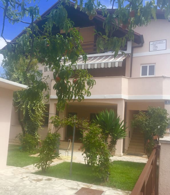 Newly renovated three-story home with 4 one-bedroom and 1 three-bedroom apartments