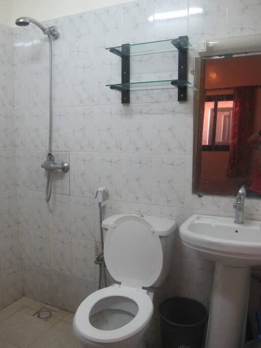 Private bathroom (includes toilet and shower)