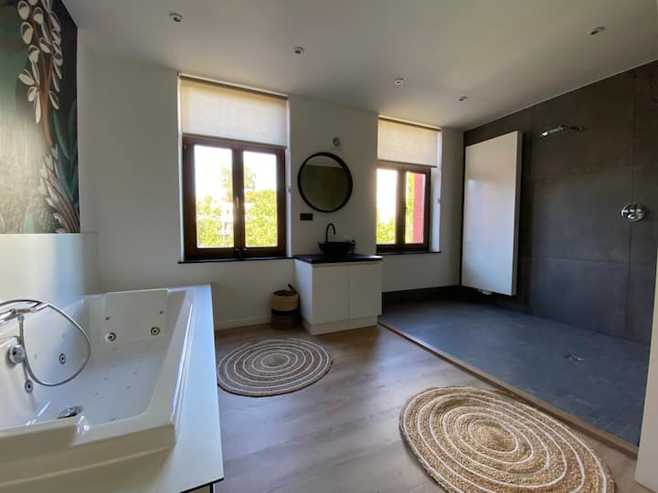 Duplex de luxe, jacuzzi/sauna/billard/terrasse