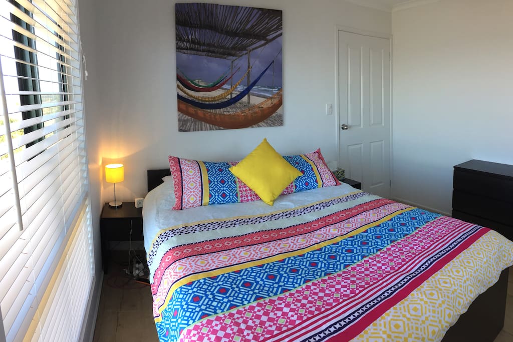 Comfortable queen-size beds.