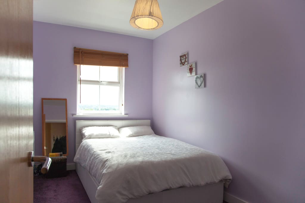 Cosy bedroom with wardrobe