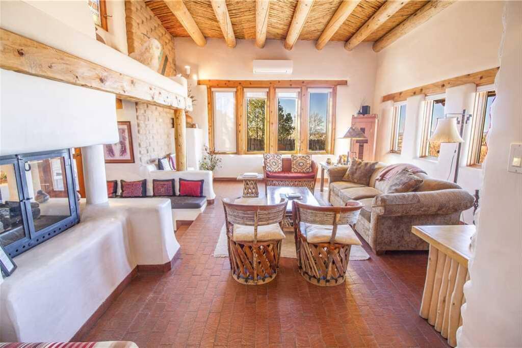 Plenty of space to curl up and relax - Grab a book or magazine and enjoy the warmth of the living room fireplace.
