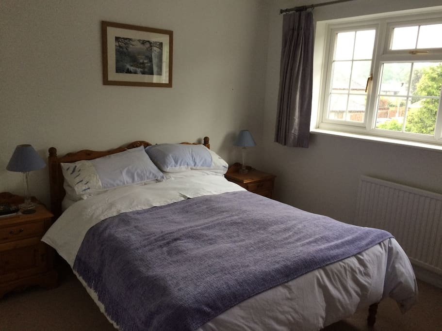 Comfortable double bed