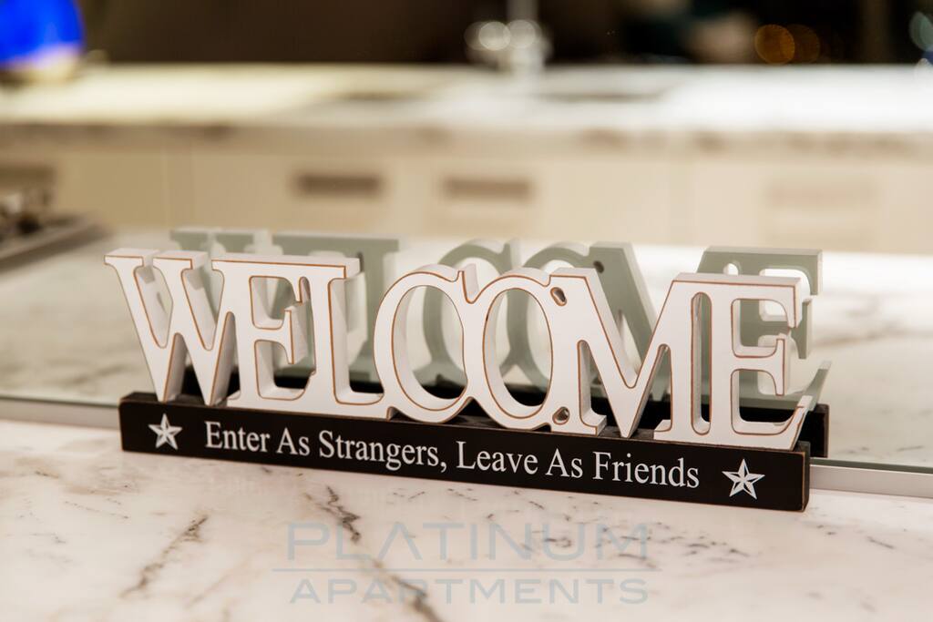 We want you to feel welcome and your apartment is a home away from home experience
