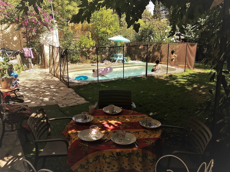 Baignade avant le dîner