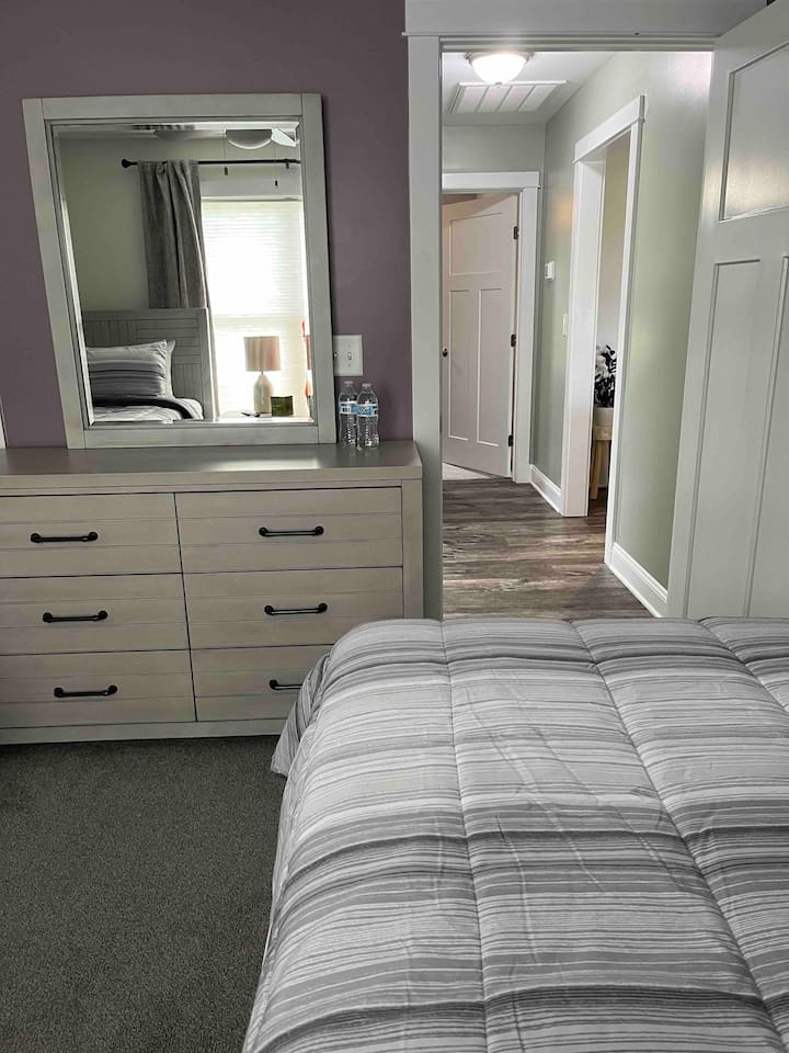 Full dresser with plenty of space.