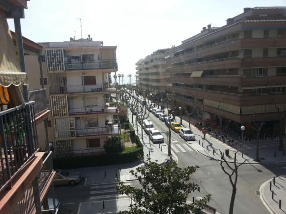 Vista desde el apartamento