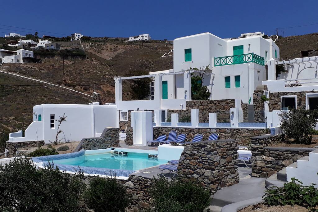 The Antonini's Village complex consists of eight independent apartments and studios. Antonini’s Village has a new shared swimming pool, open air shower, sunbeds and beach towels for all guests in our apartments.
