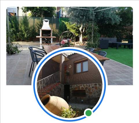 6 bedroom house with garden 5 min from Toledo