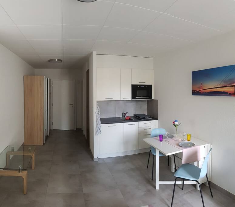 cuisine équipée pour 2 personnes
