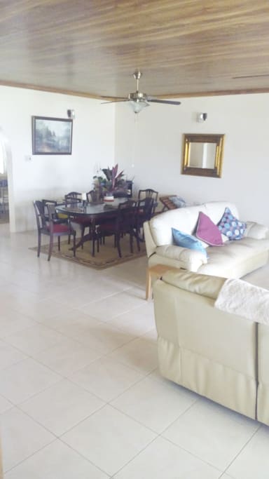 Large front room living space