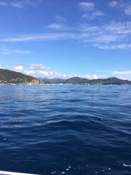 Sestri Levante dal mare
