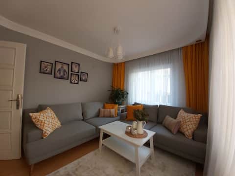 1+1 luxury apartment very  close to FSM in the center of Nilüfer