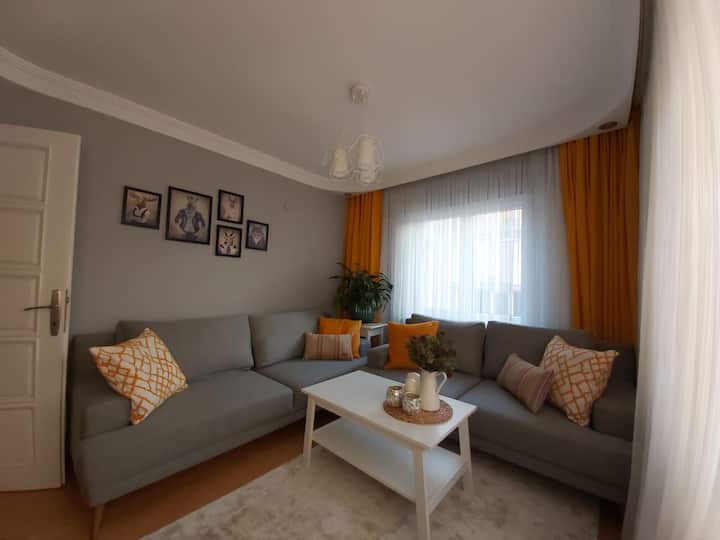 1+1 luxury apartment in the center of Nilüfer very  close to FSM