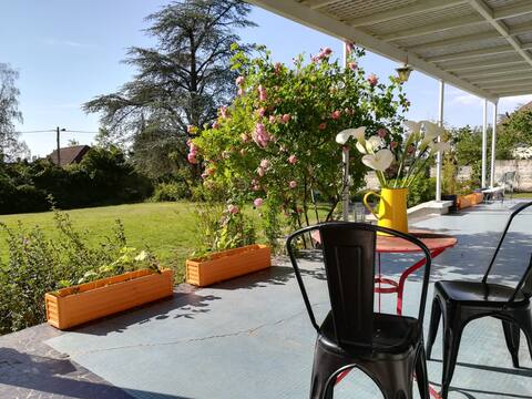 Atypical and peaceful holiday home:3 bedrooms