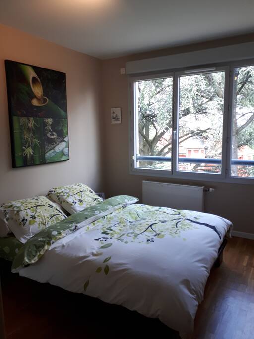 Chambre de 17 m2, très lumineuse, au calme et sans vis à vis
