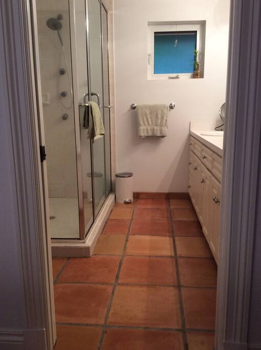 En suite bathroom