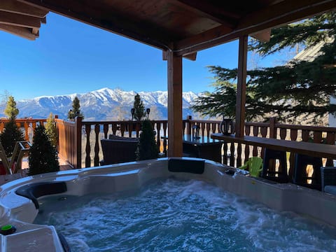 Valberg private Spa  2 Bed apart w/ Mountain View