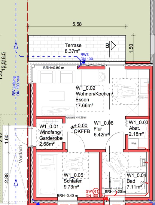 Grundriss Appartement