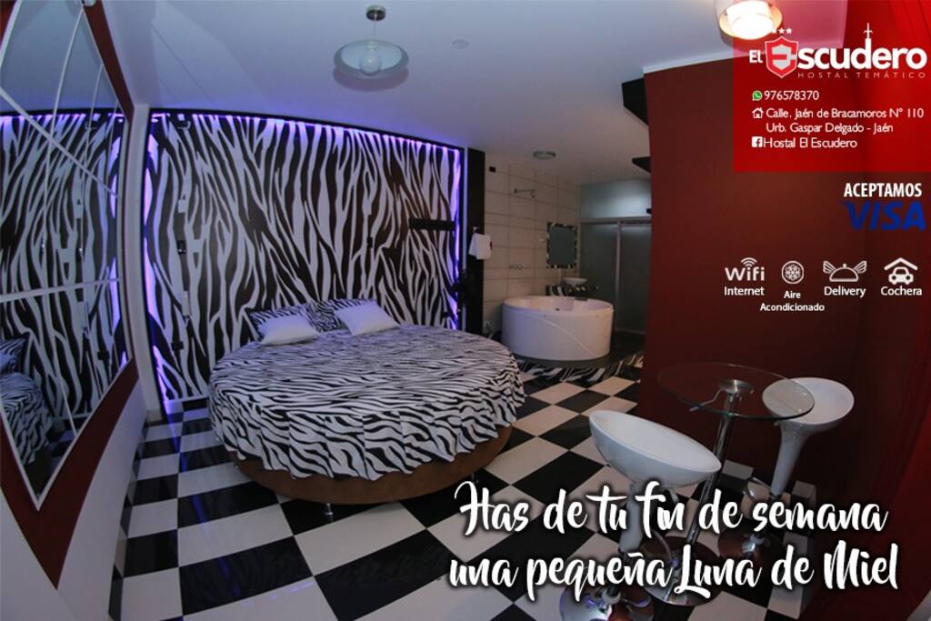 Habitación Temática con Jacussi