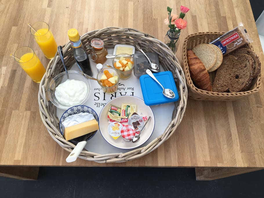 's ochtends een heerlijk ontbijt