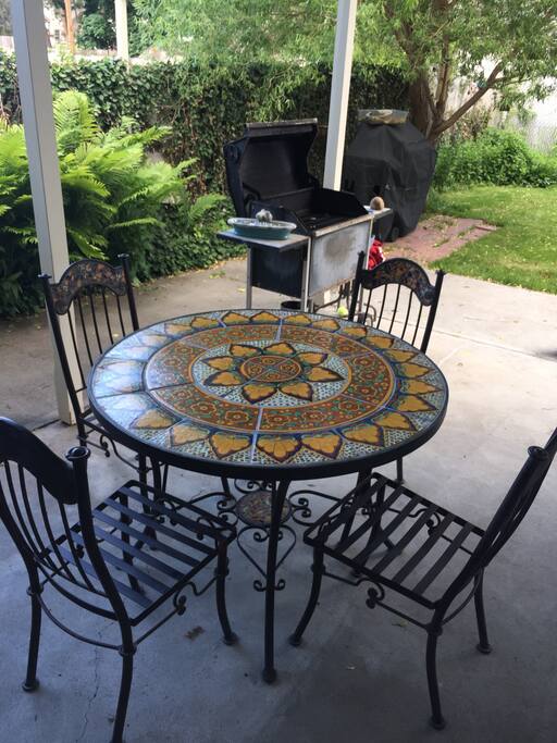 Back patio