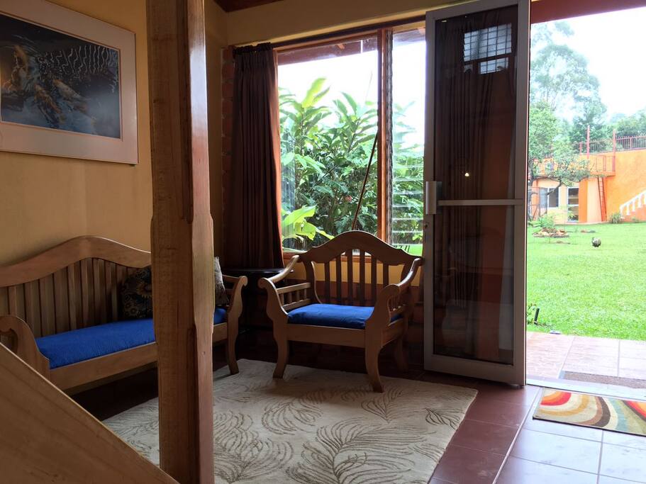 View of sitting area