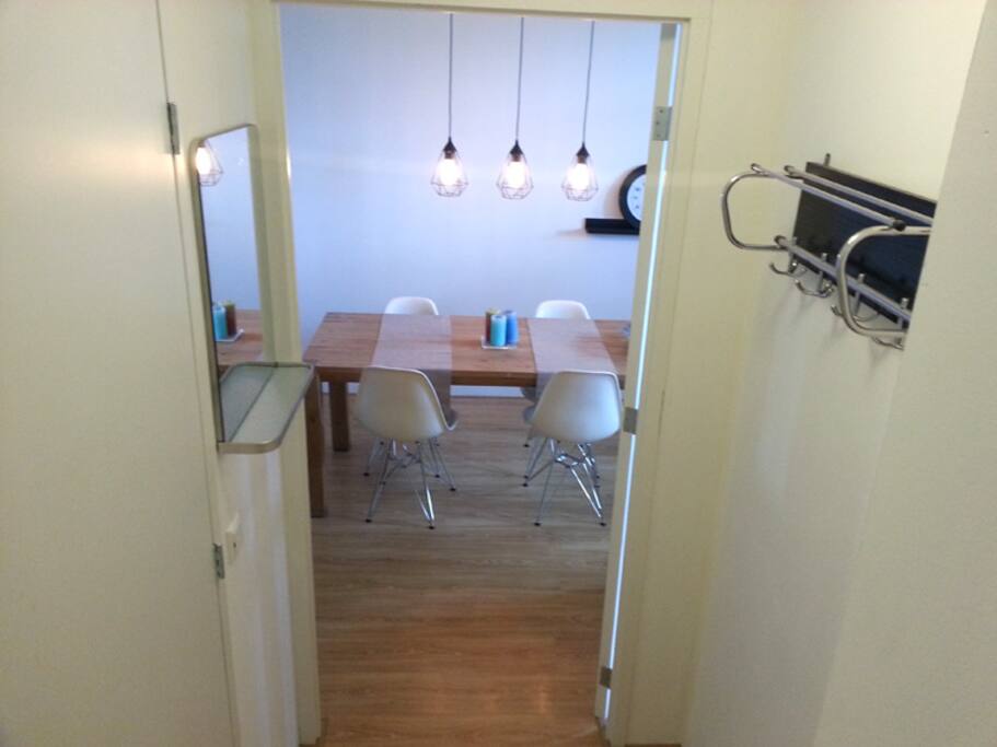 Entrance with place for coats & stuff