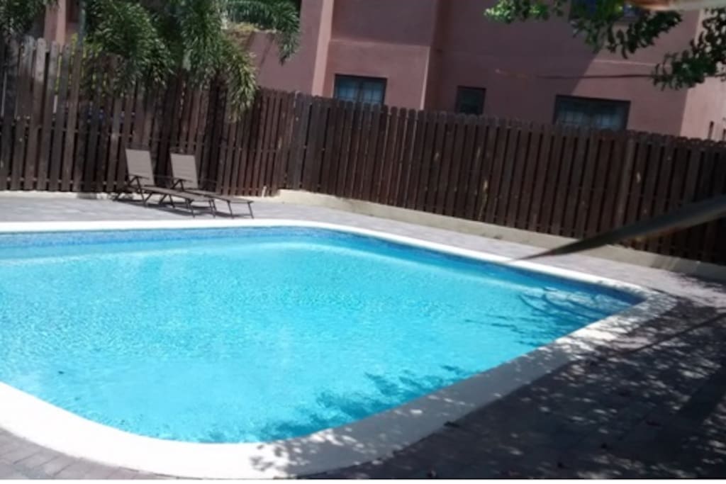 This is the Swimming Pool at Muirfield Apartments
