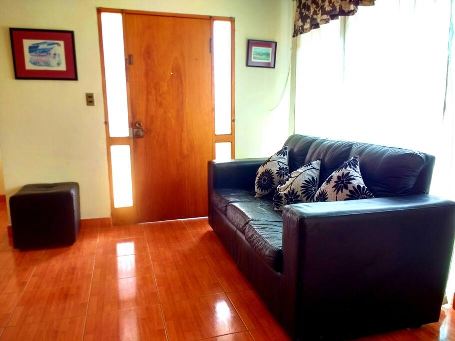 Living room with LCD Tv