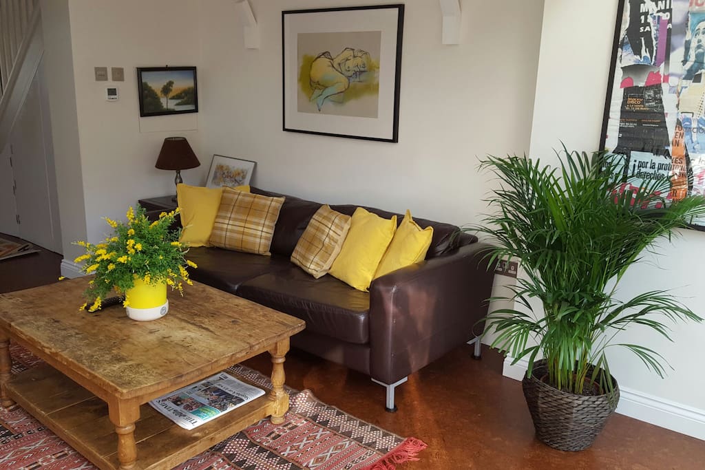 Open plan living room