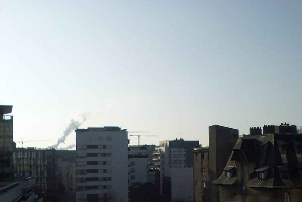 Vu du balcon de la chambre
