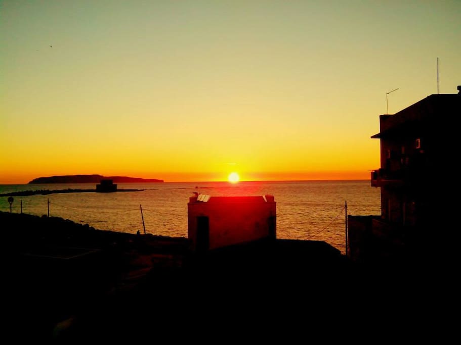 Vista mare dalla terrazza