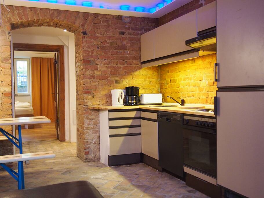 Fully equipped kitchen