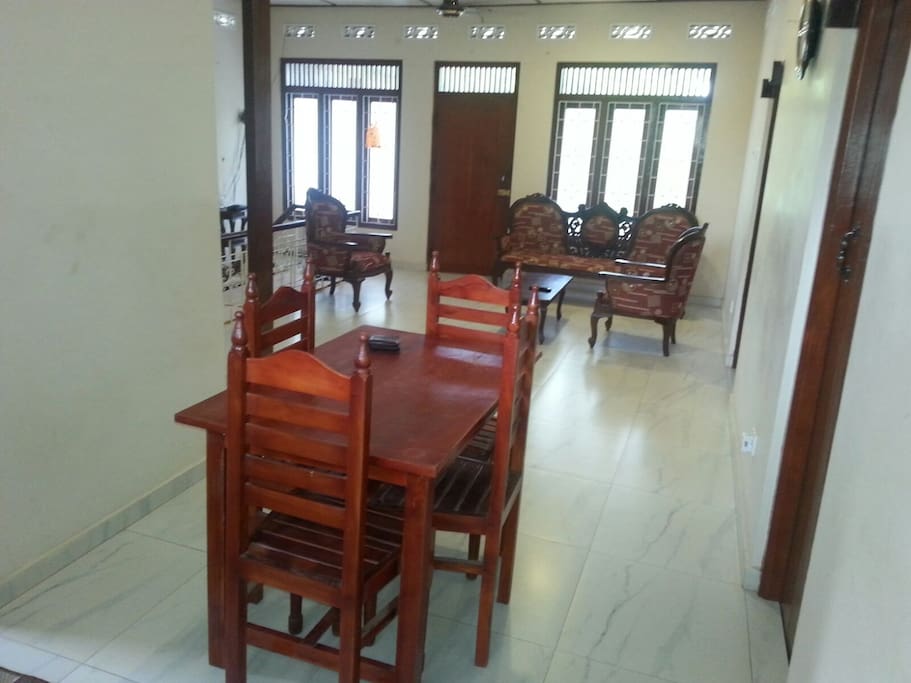 Dinning and Sitting Area