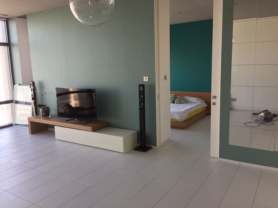 Living room + Bedroom