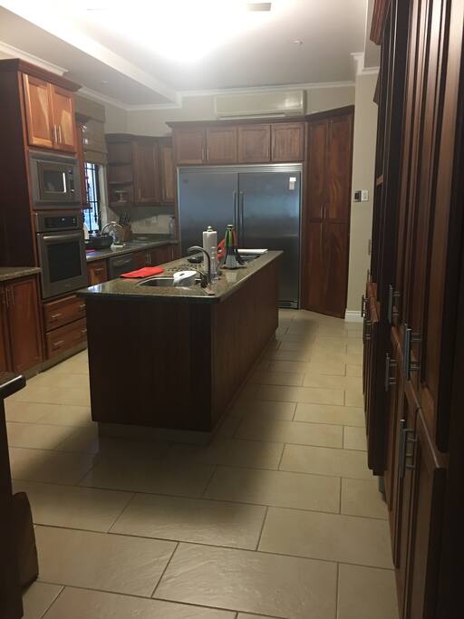 Open plan kitchen
