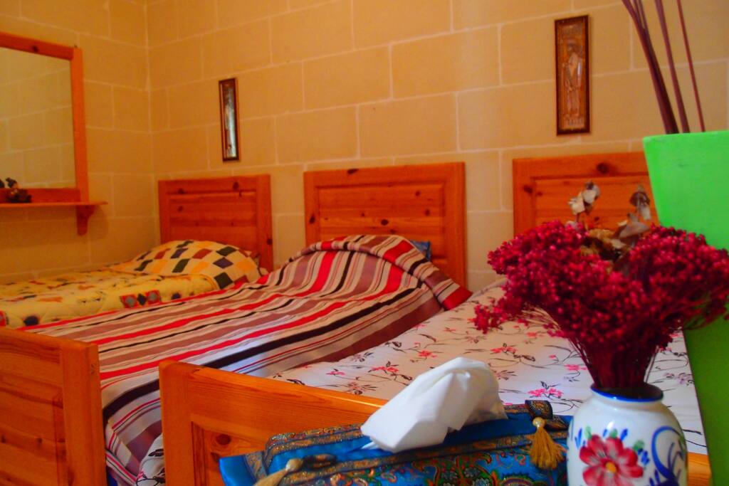 Traditional room with beautiful decorations