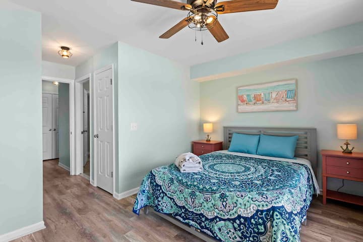 Dhomë gjumi në katin e parë me krevat dopio "q