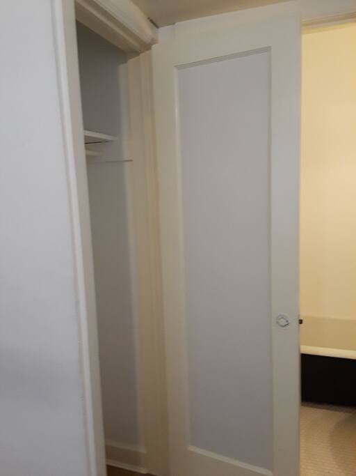 small closet to hang your clothes