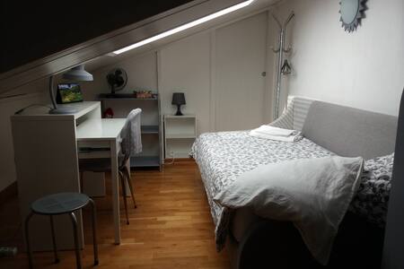 Limite Grenoble chambre mansardée au calme