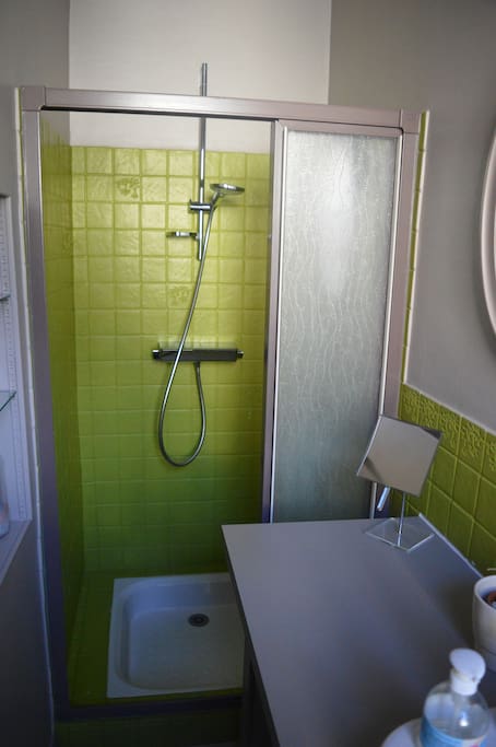 Salle d'eau récemment rénovée